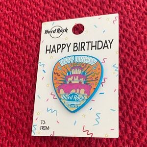 Hard Rock Cafe Black Pin Backs